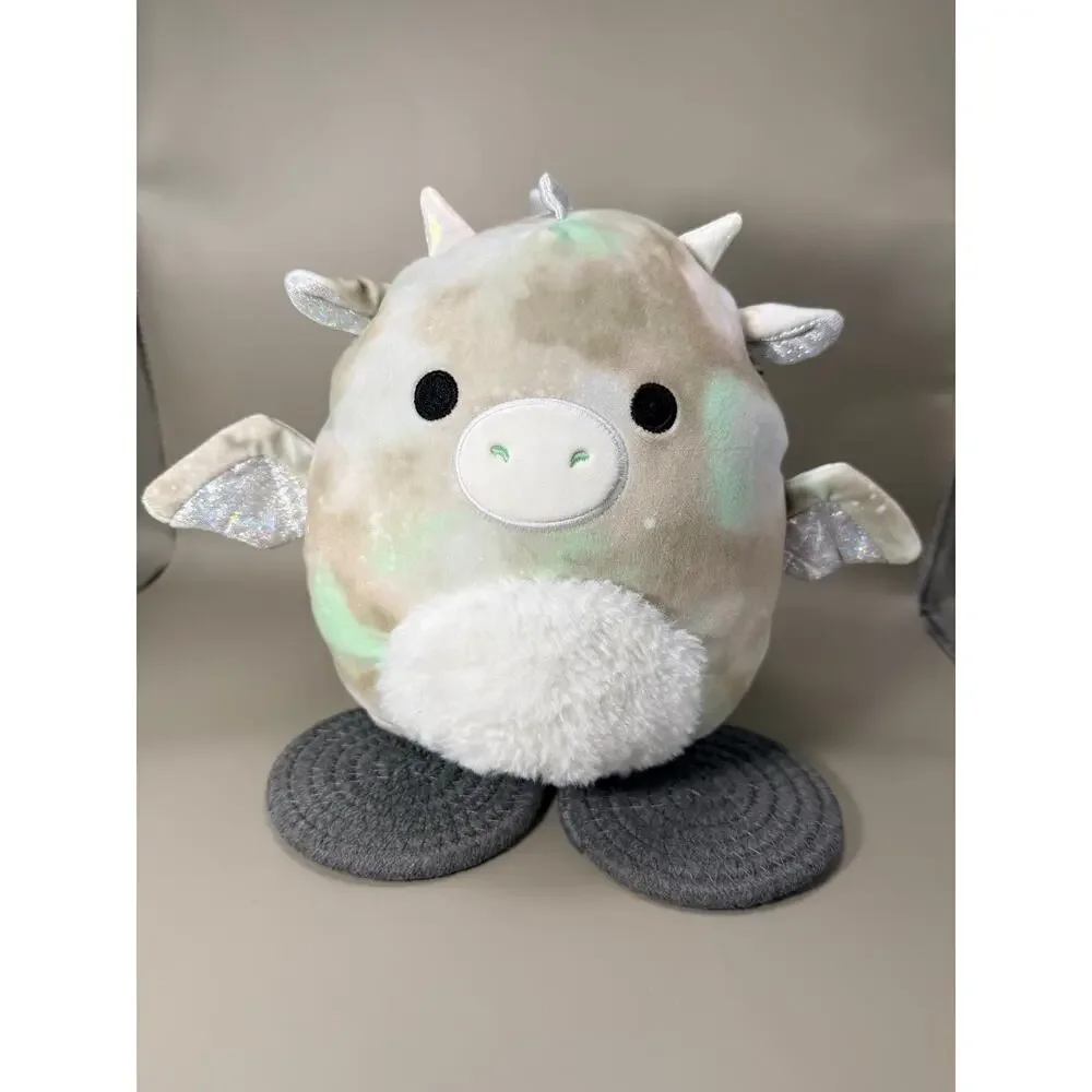 Squishmallow Will the Dragon 10” plush toy with a fuzzy belly